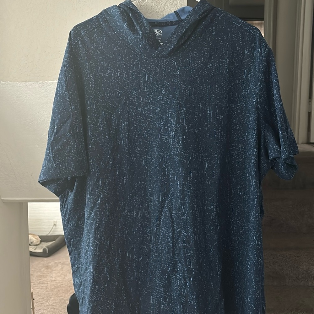 Men's hooded xxl shirt